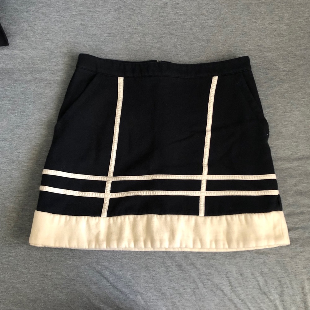 Anthropologie Woven Mini Skirt
